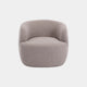 Helena - Swivel Accent Chair In Fabric Almond