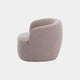 Helena - Swivel Accent Chair In Fabric Almond