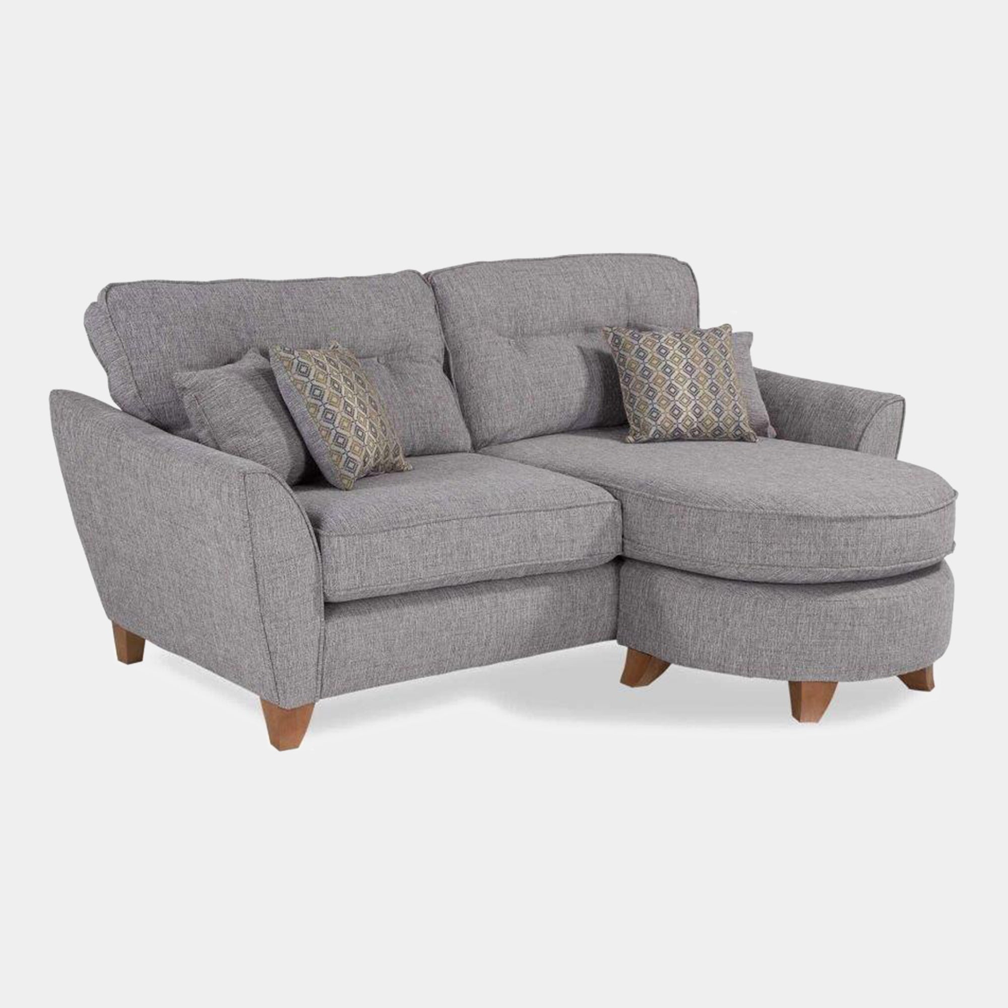 Isabelle - 3 Seater Lounger Sofa In Fabric Brooklyn