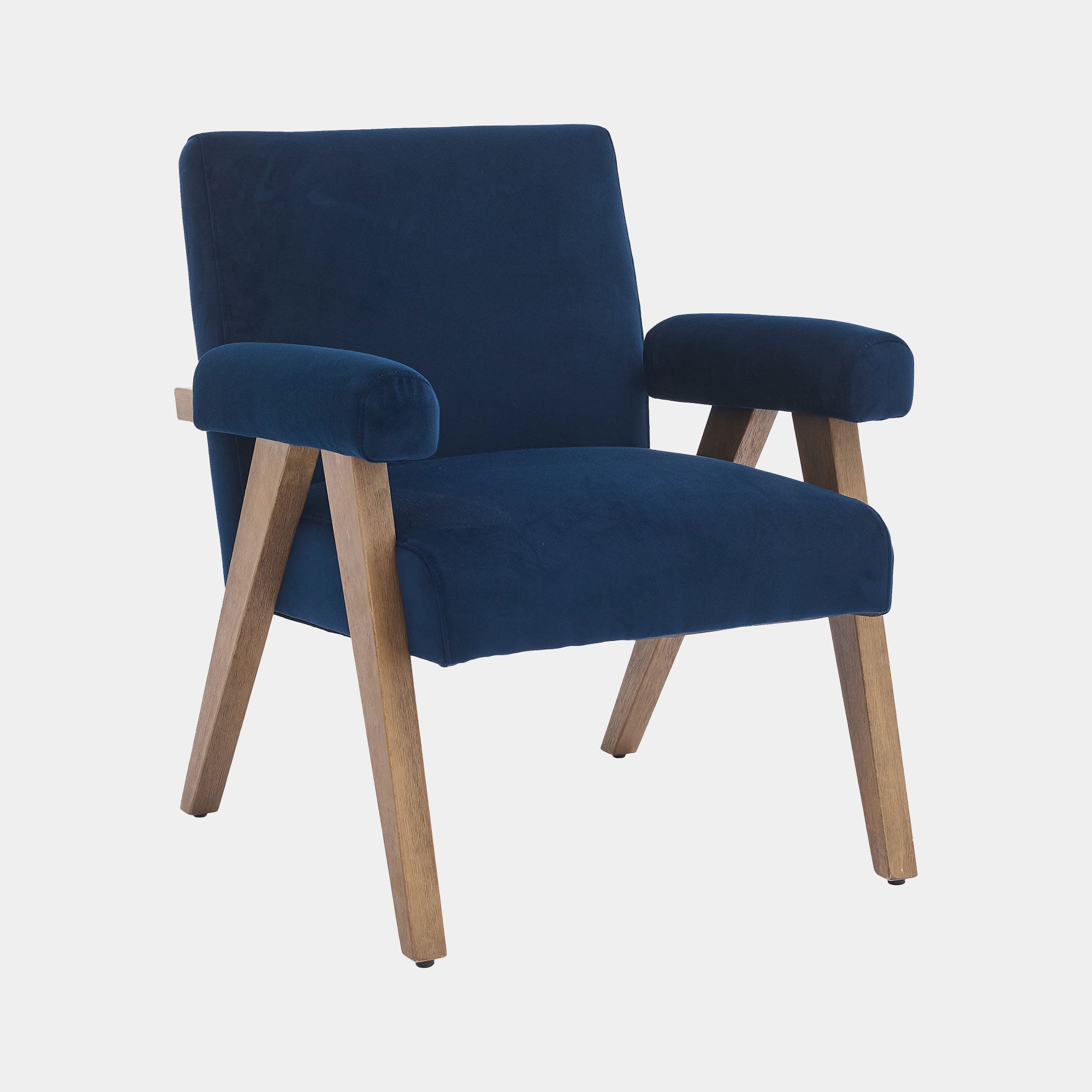 Kate - Accent Chair In Fabric Royal Blue