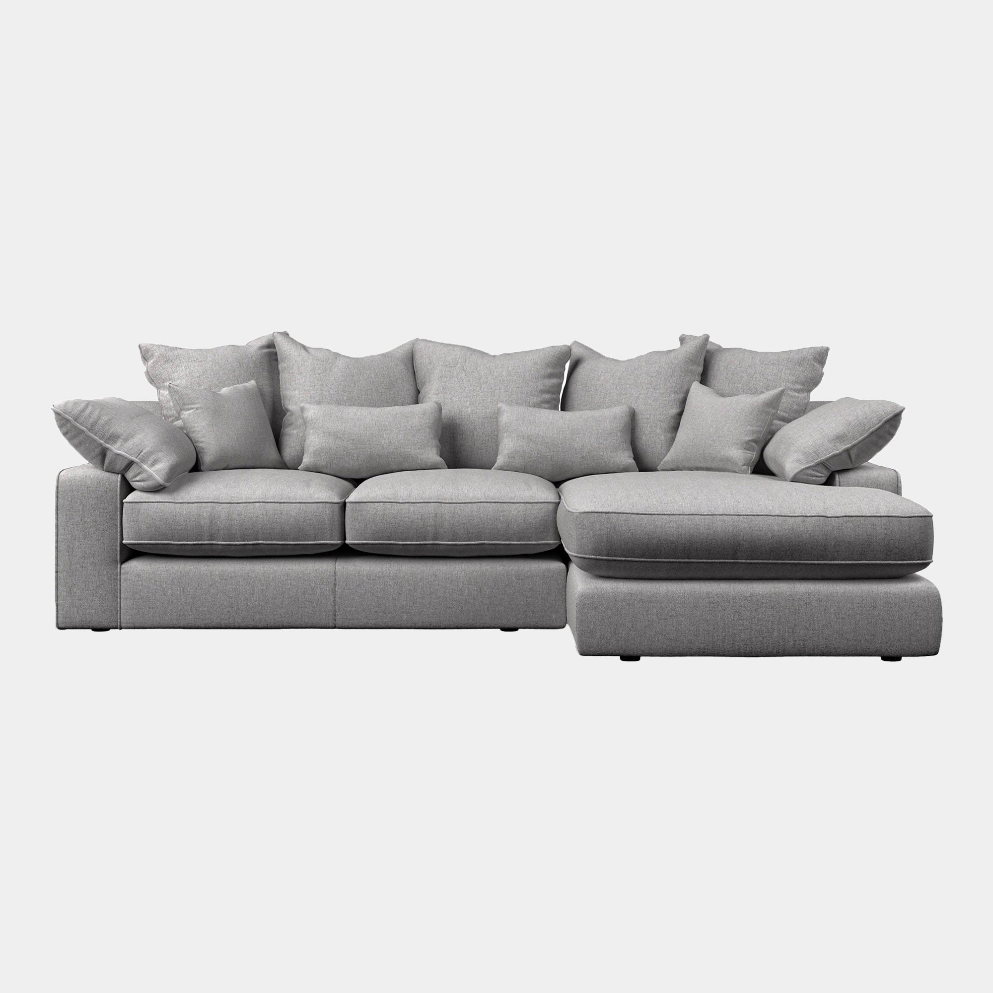 Lexington - Small RHF Chaise Pillow Back Sofa In Fabric Grade C