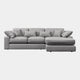 Lexington - Small RHF Chaise Standard Back Sofa In Fabric Grade C