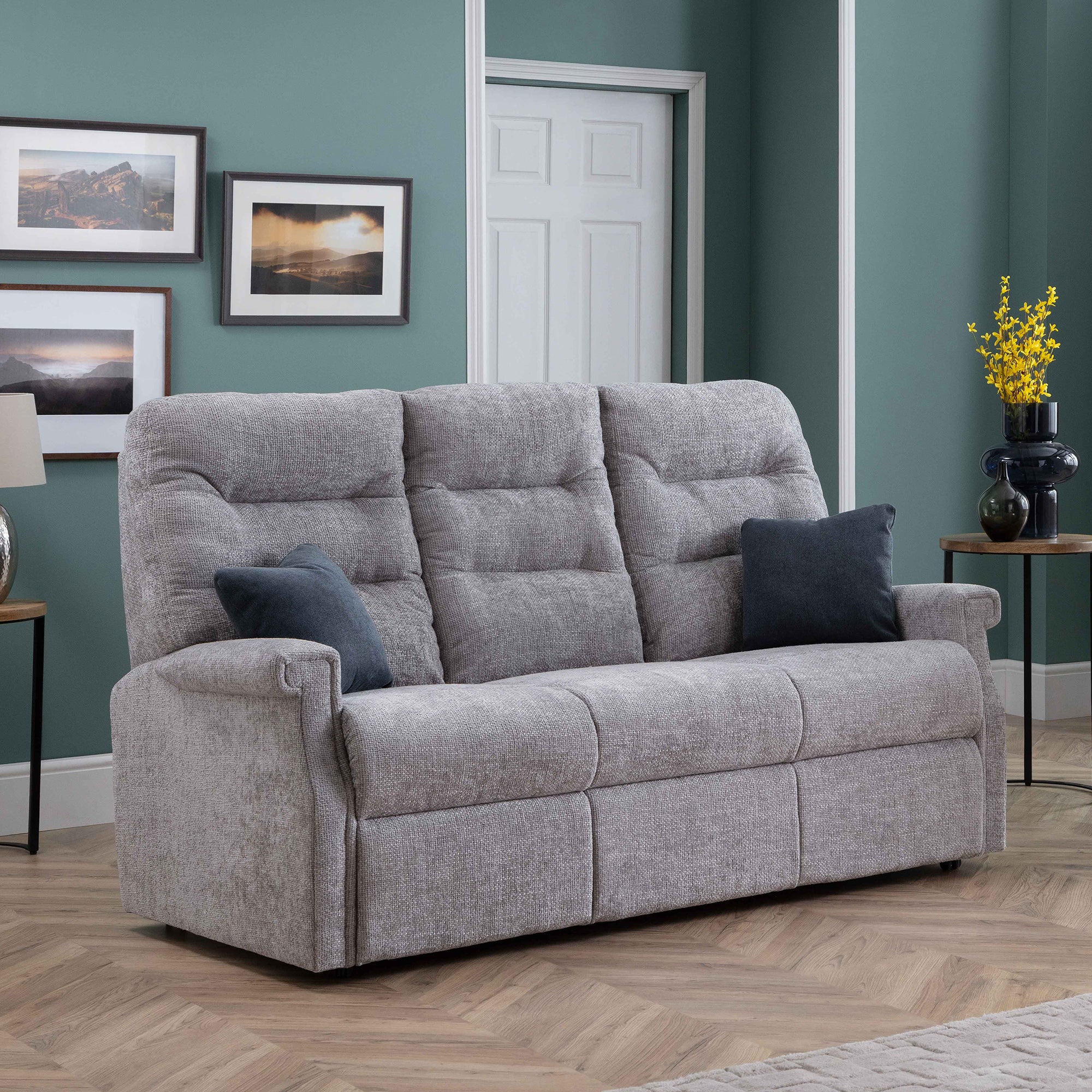 Lansdowne - Fixed 3 Seat Split Sofa In Fabric