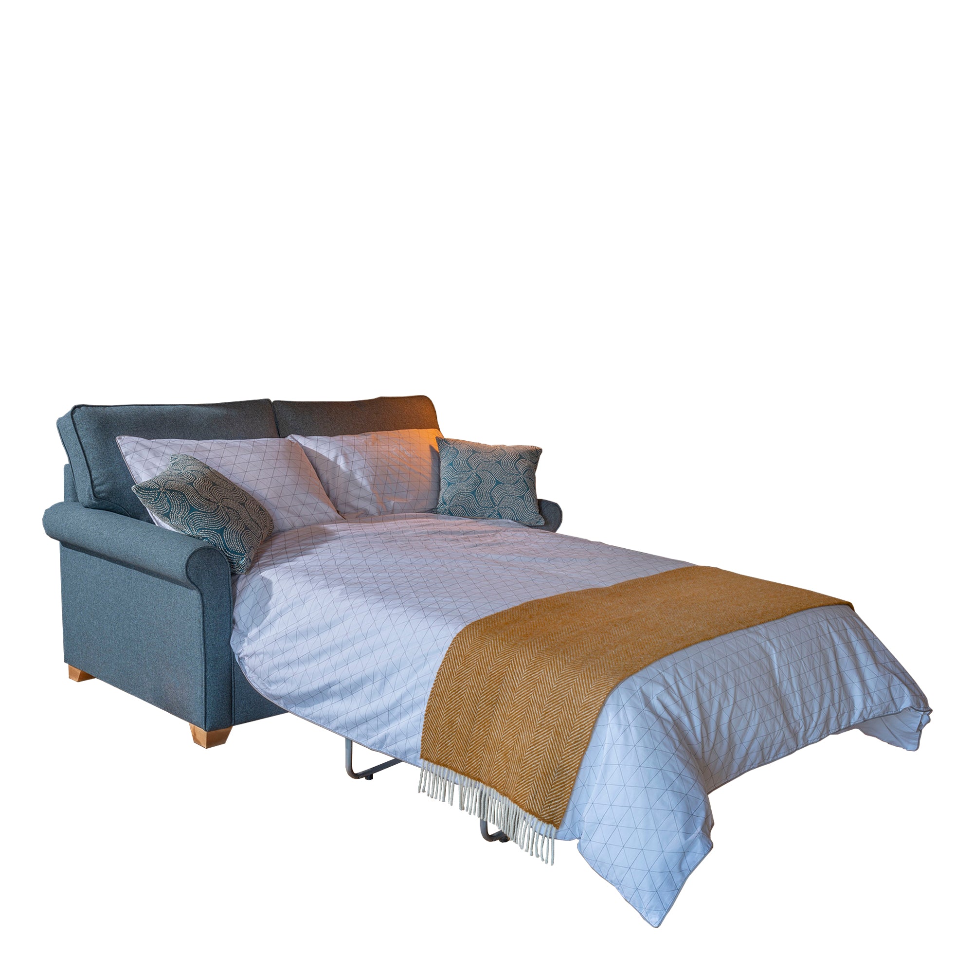 Mabel - 2 Seat Sofa Bed In Fabric With Regal Matress Grade SE