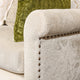 Maximus - Pillow Back 2 Seat Sofa In Fabric Alexandra