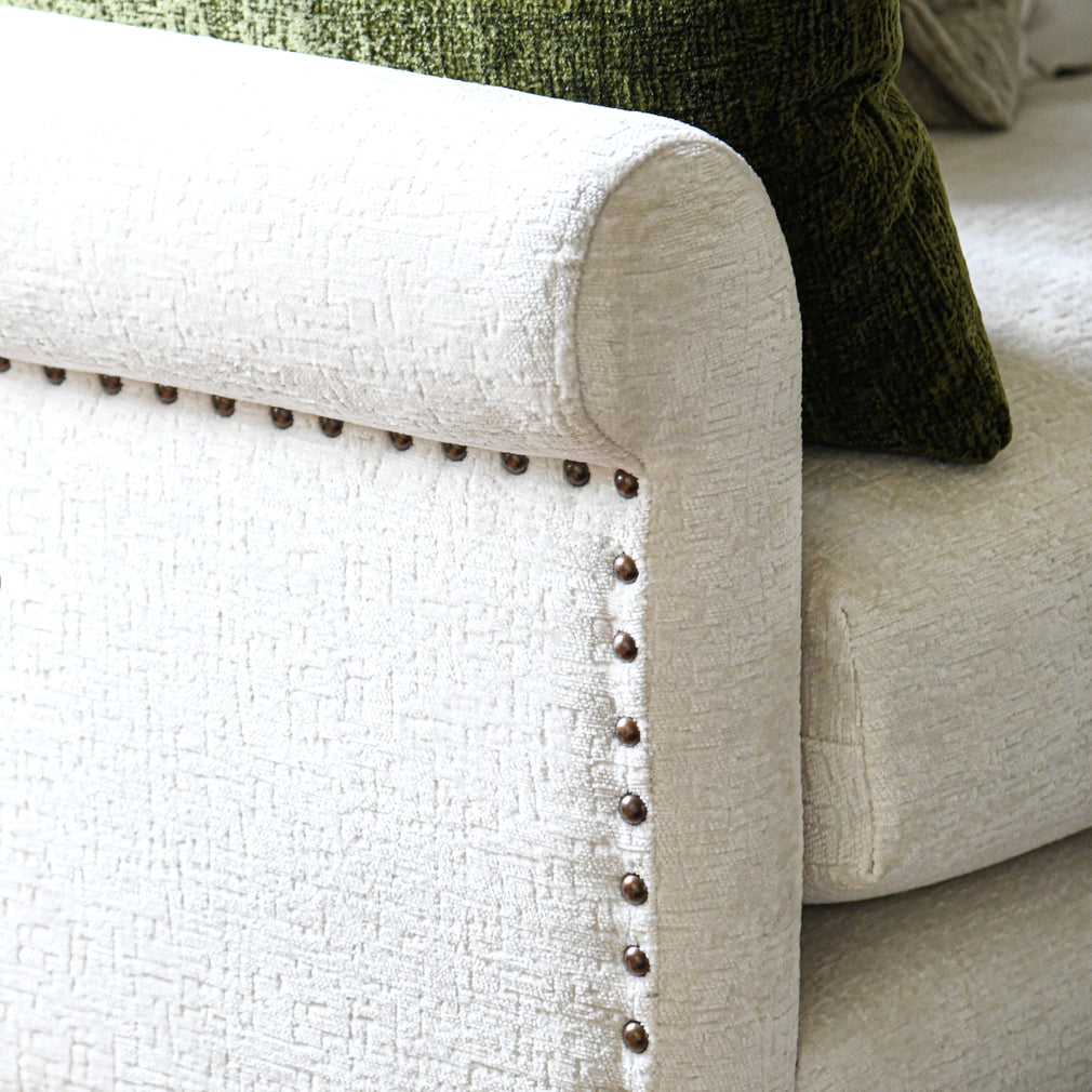 Maximus - Pillow Back 2 Seat Sofa In Fabric Alexandra