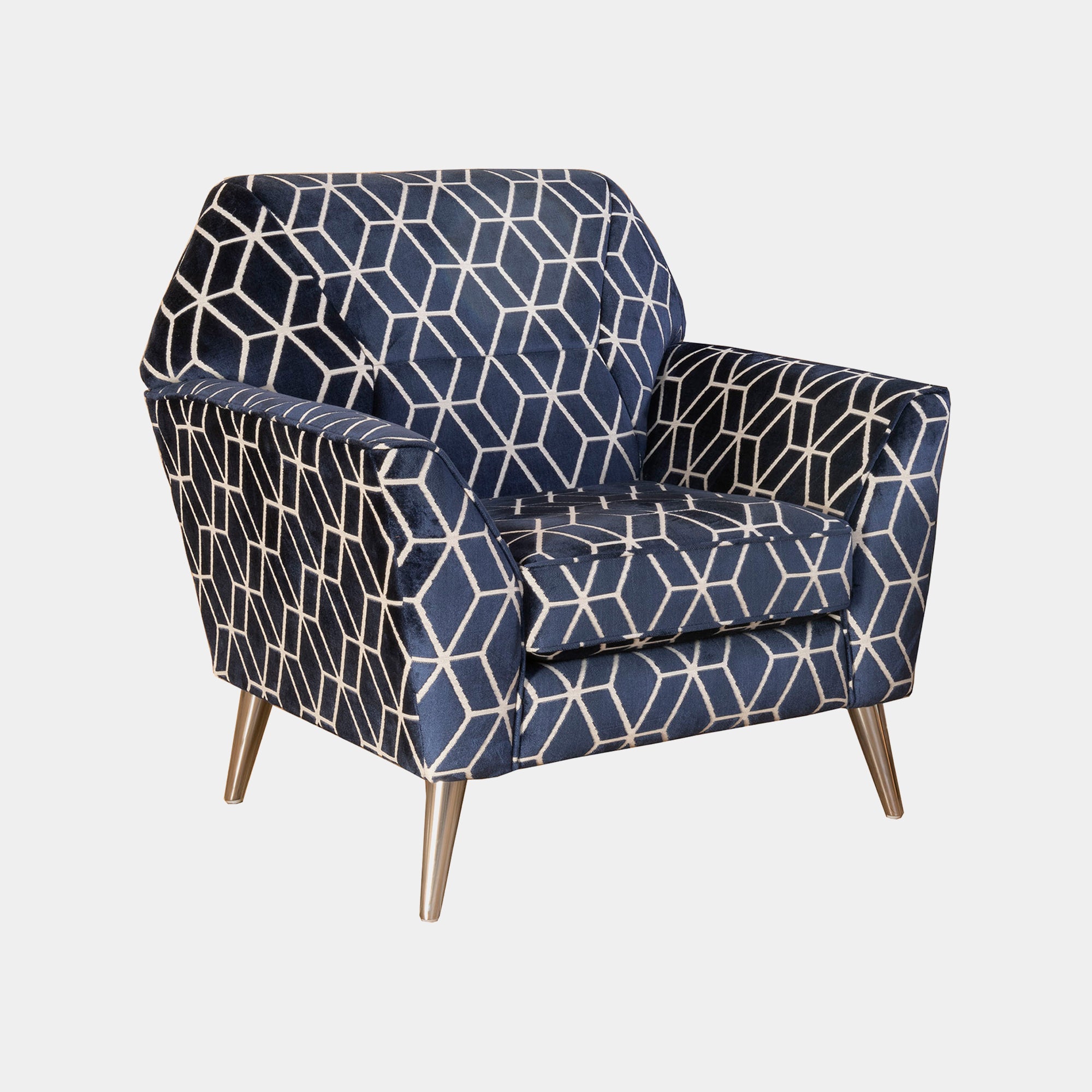 Mabel - Accent Designer Chair In Fabric Grade SE