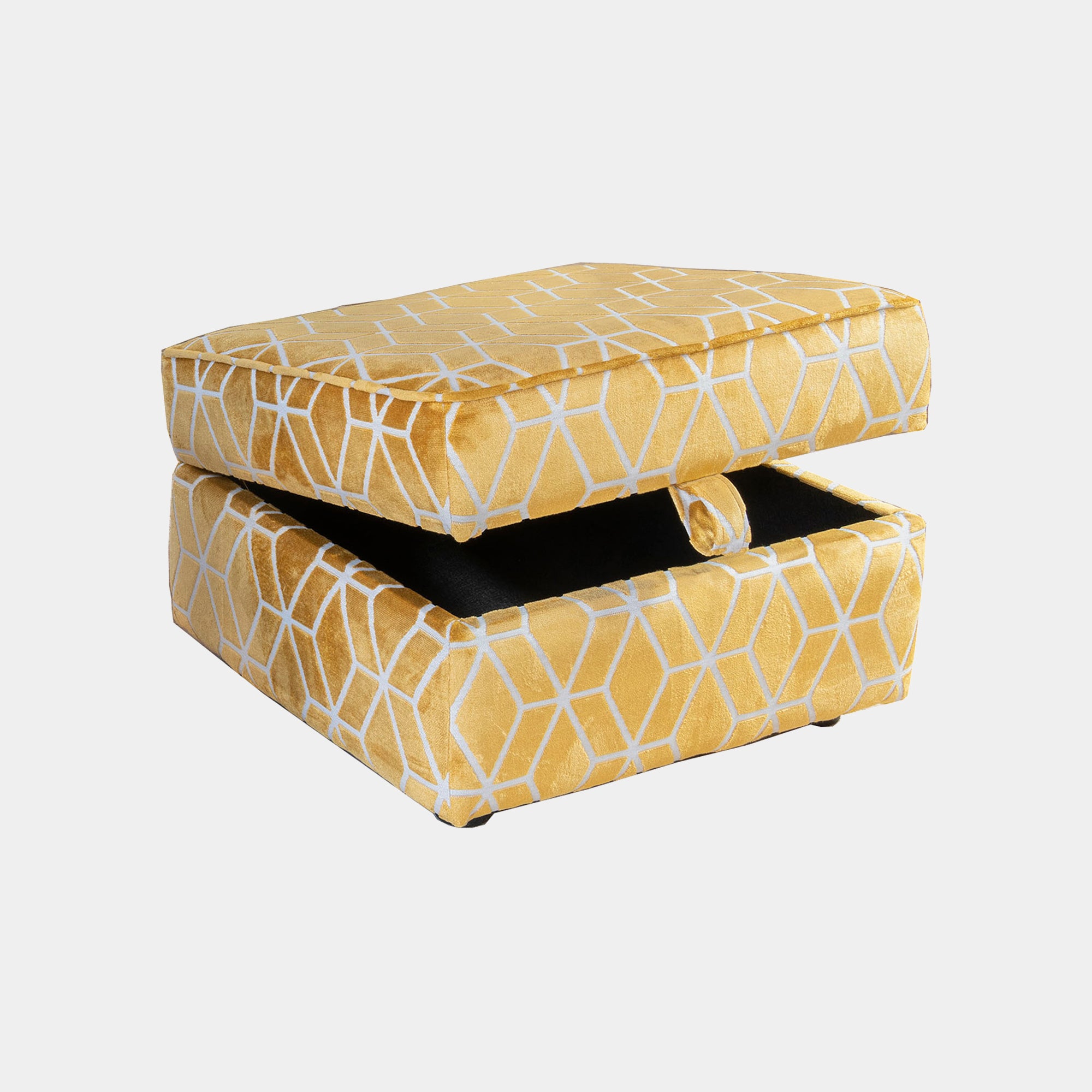 Mabel - Storage Stool In Fabric Grade SE