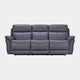 3 Seat Sofa With Zero Gravity Power Recliners & Headrest In Leather Cat 15 H/H