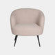 Accent Chair In Fabric Boucle Cream (Assmebly Required)