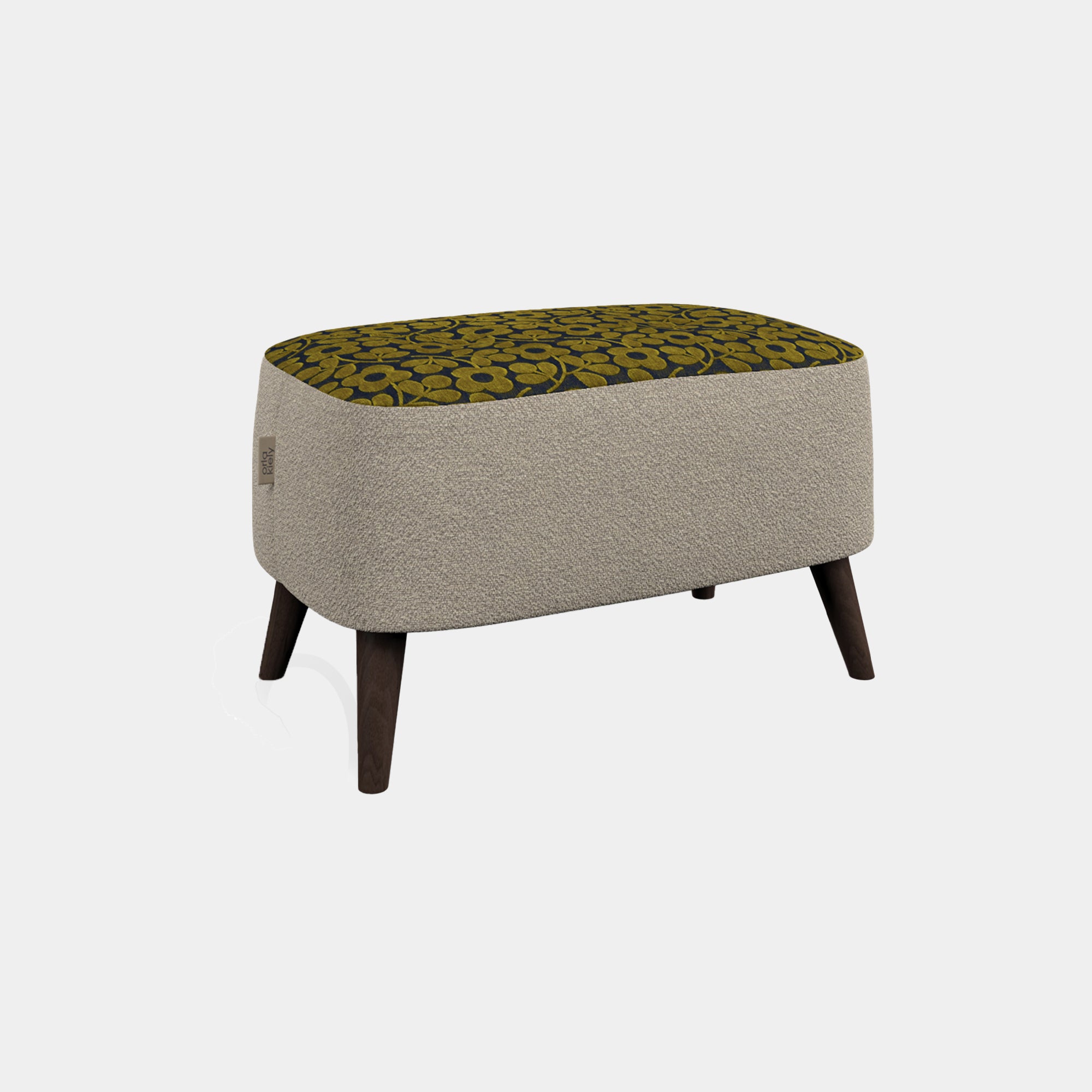 Small Bench Stool In Fabric Premium Plain & Pattern