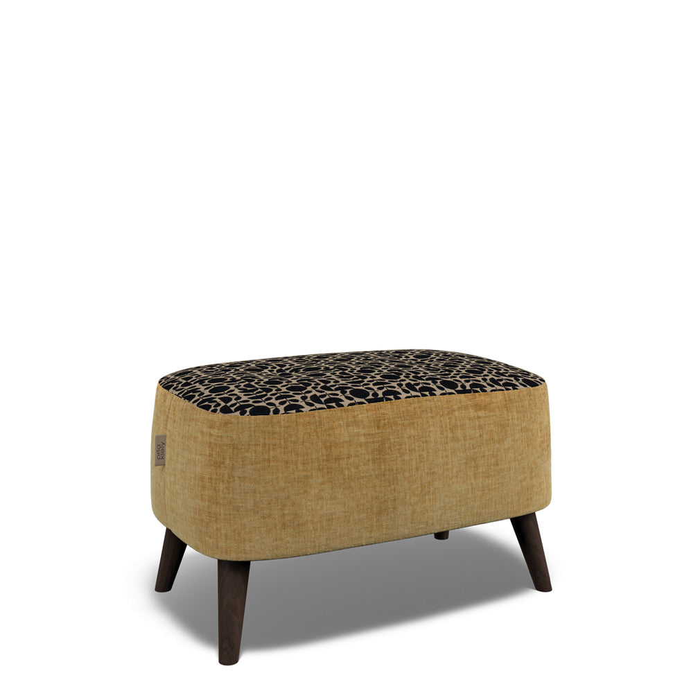 Small Bench Stool In Fabric Premium Plain & Pattern