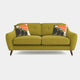 Orla Kiely Laurel - Large Sofa In Fabric Premium Plain