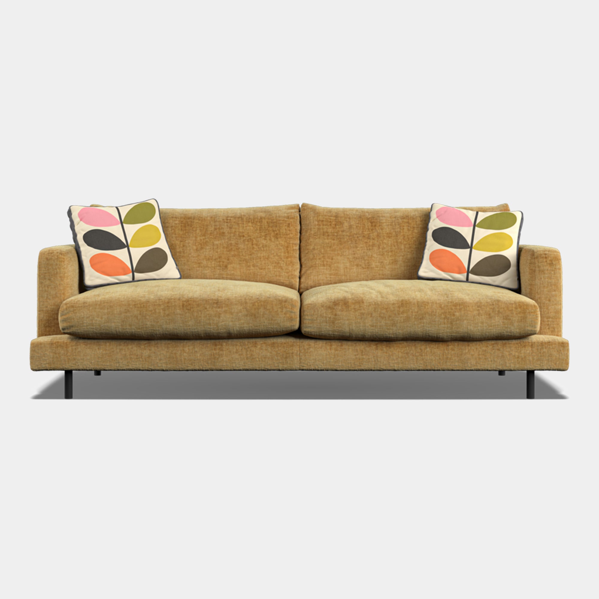 Orla Kiely Larch - Large Sofa In Fabric Premium Plain