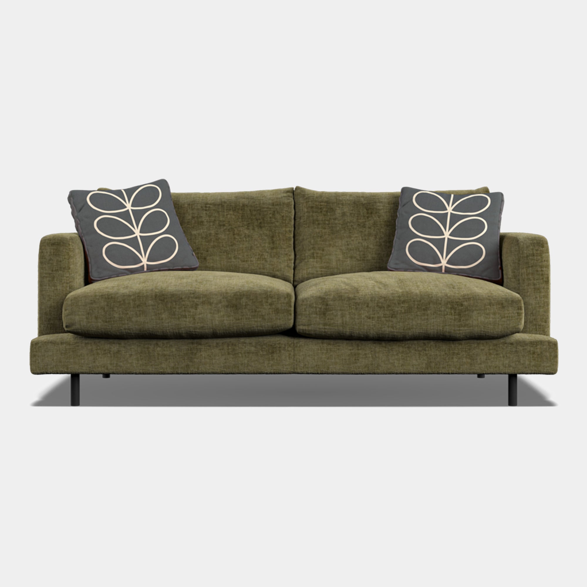 Orla Kiely Larch - Small Sofa In Fabric Premium Plain