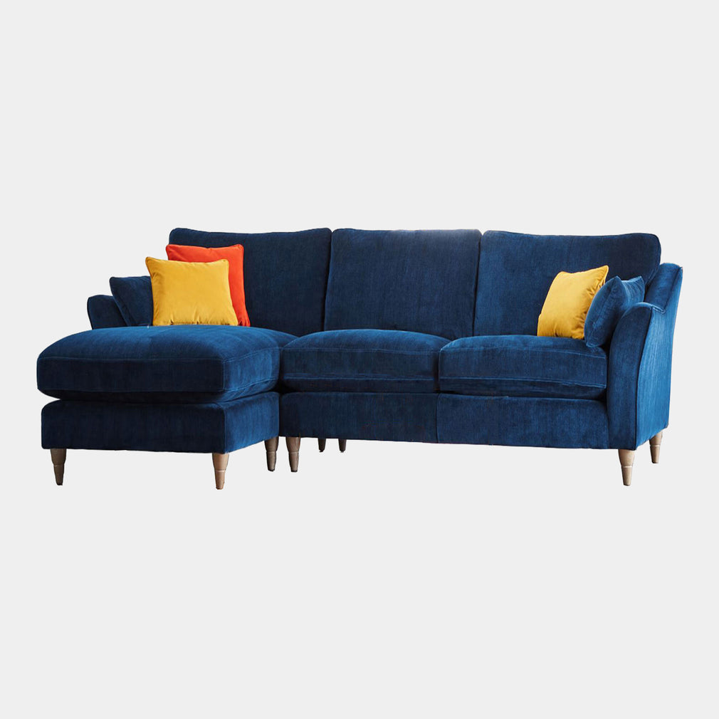Oscar - Medium LHF Chaise Sofa In Fabric Manhattan