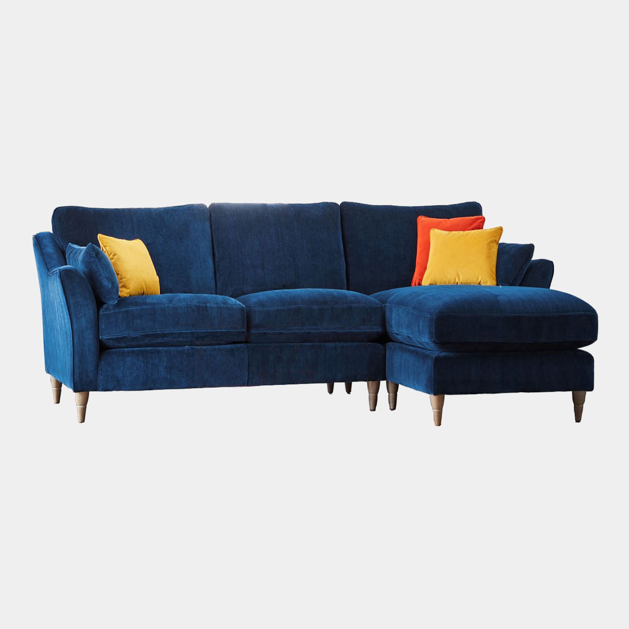 Oscar - Medium RHF Chaise Sofa In Fabric Manhattan