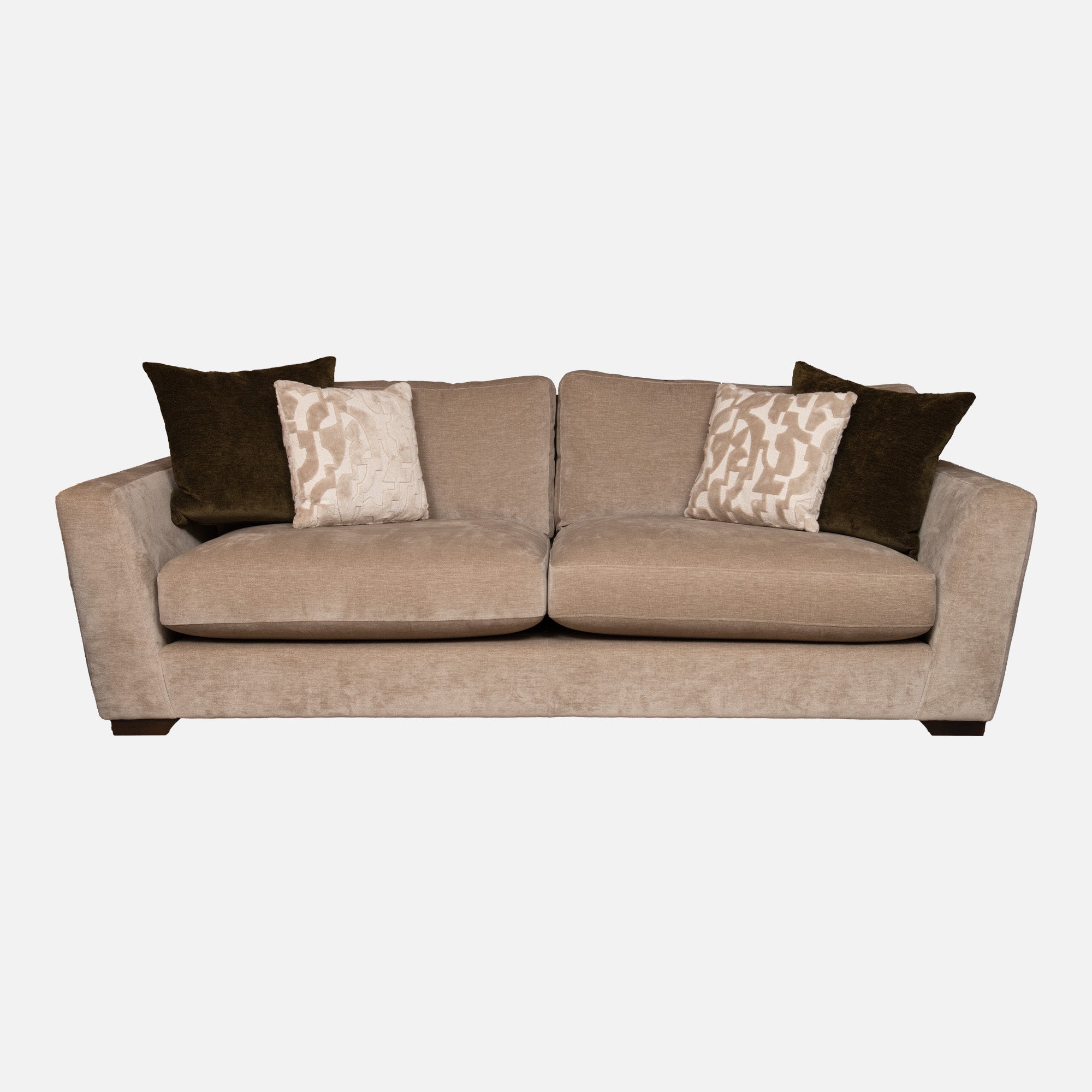 Extra Large Sofa With Encore Foam Interior In Fabric Grade C