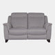 Power Recliner Large 2 Seat Sofa With USB Port - Single Motors In Fabric Grade A