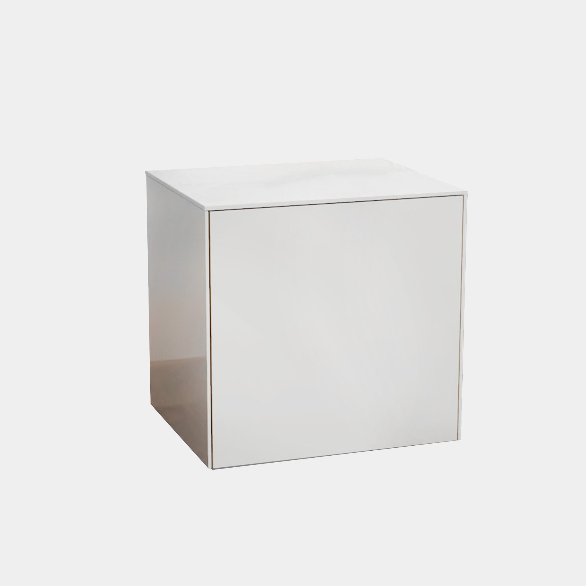 Lamp Table In White Gloss (Warehouse Assembly With Premier Delivery)
