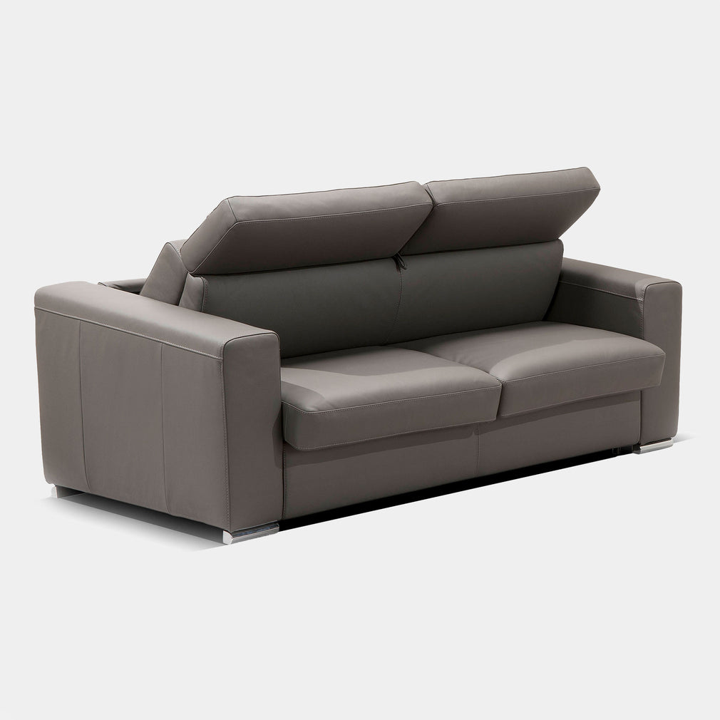 Riccardo - 2 Seat Sofabed In Fabric Or Leather Leather Cat B