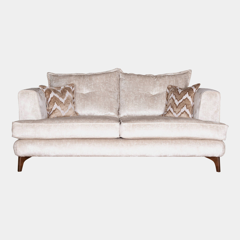 Ritz - 3 Seat Standard Back Sofa In Fabric Grade D