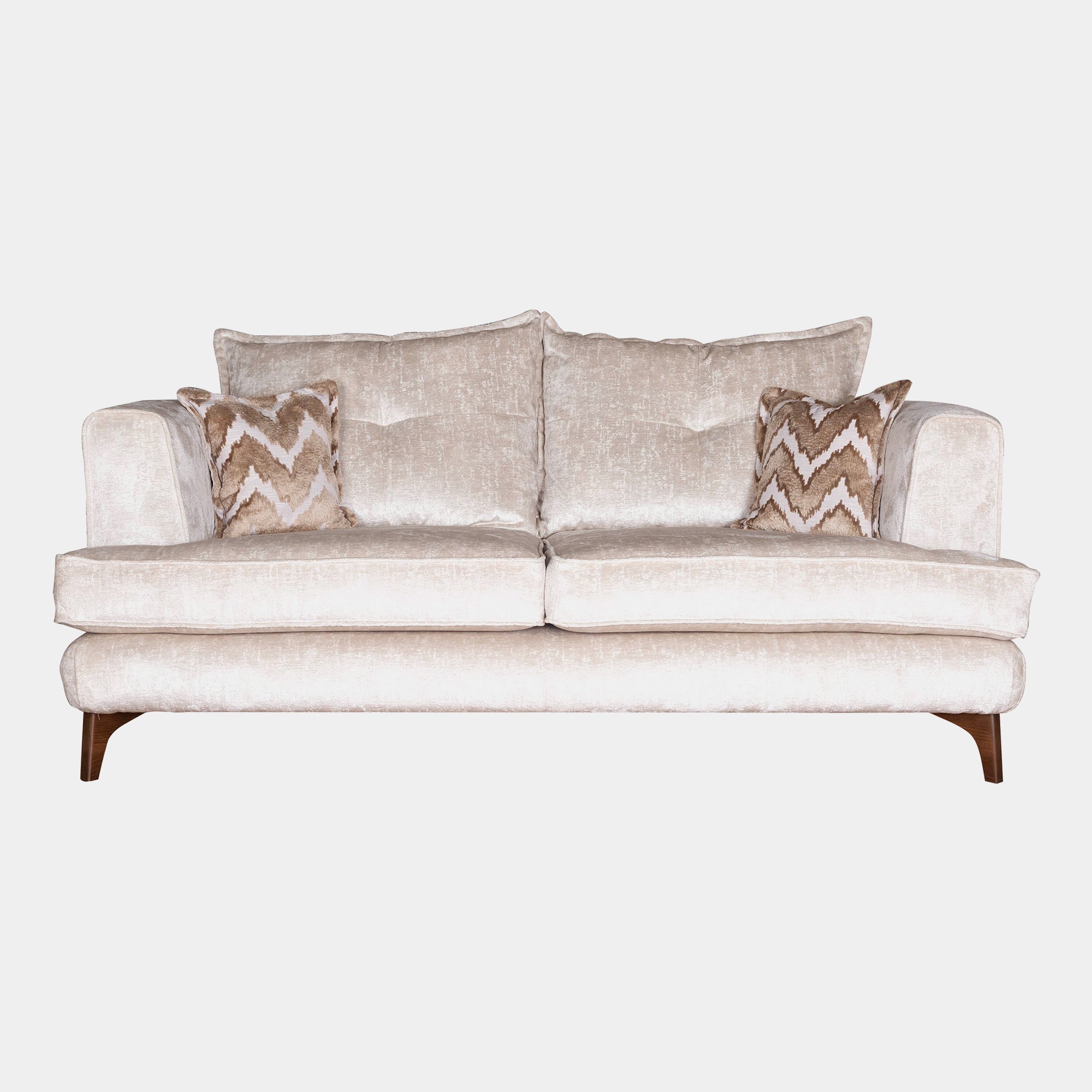 Ritz - 3 Seat Standard Back Sofa In Fabric Grade D