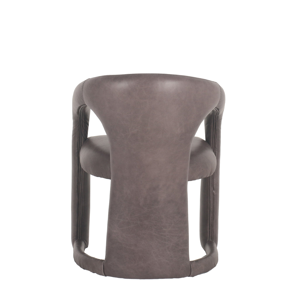 Stratus - Accent Chair In Cal 17 Cera Leather Cognac
