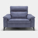 Treviso - Armchair In Fabric Or Leather Microfibre