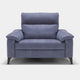Treviso - Power Recliner Armchair In Fabric Or Leather Microfibre