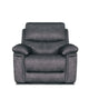 Tampa - Manual Recliner Chair In Fabric Or Leather Fabric Grade BSF20