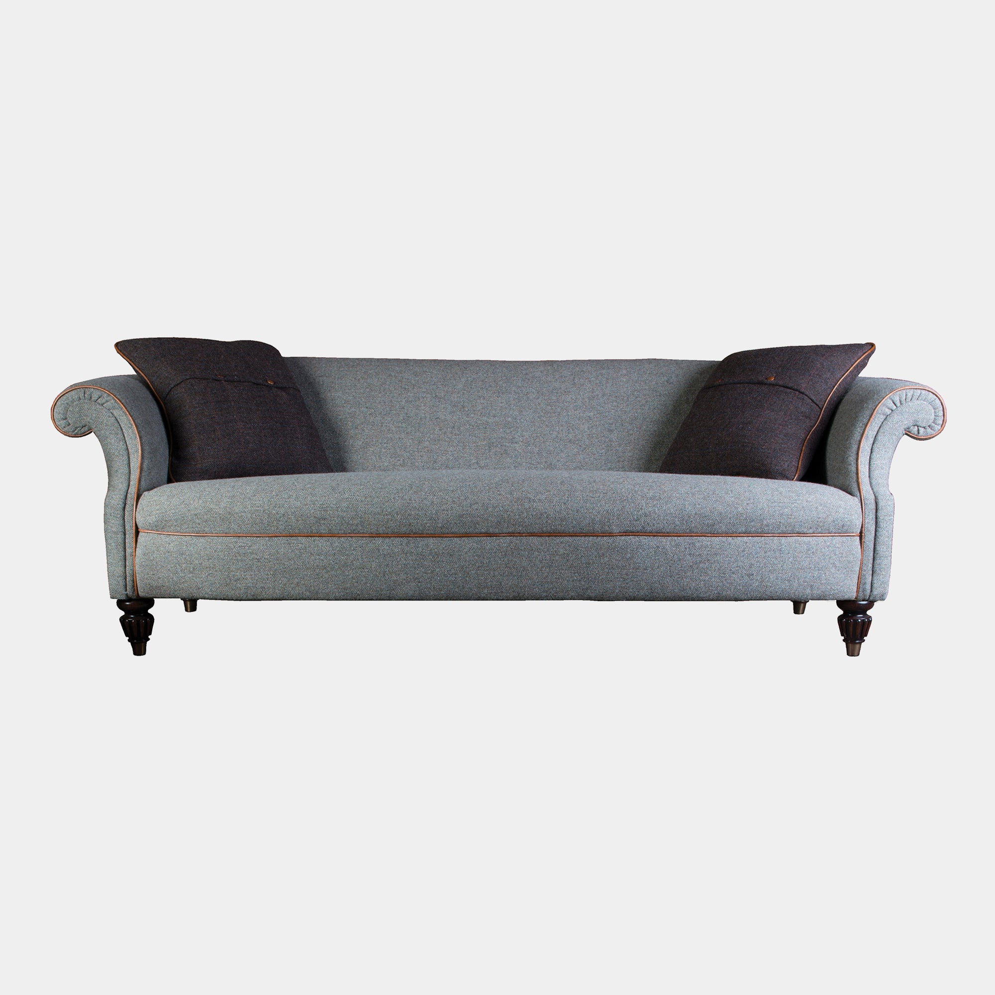 Harris Tweed Grand Sofa In Fabric
