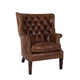 Chair Buttoned Hide C