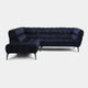 2 Seat Sofa RHF Arm With LHF Corner Chaise In Grade BSF20 Fabric