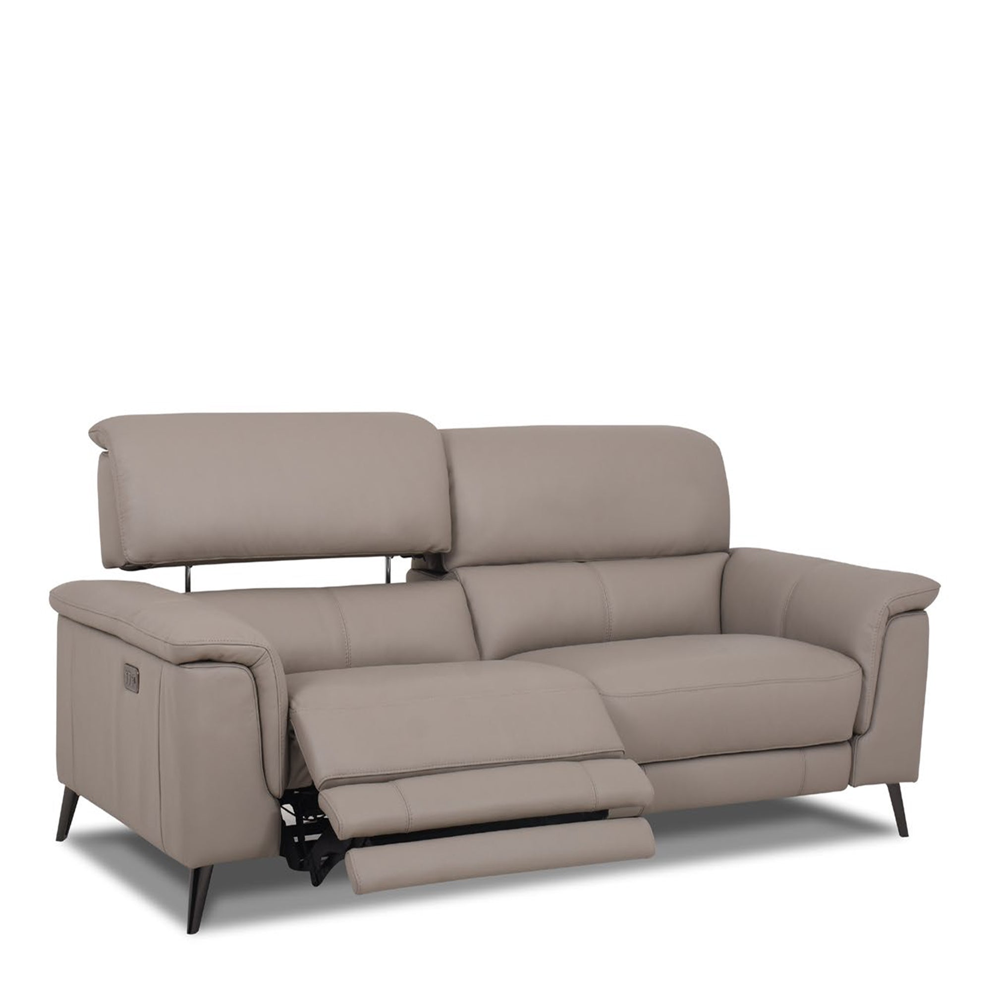 2.5 Seat Sofa Power Recliners With Memory Switches In Leather Cat 20 Split