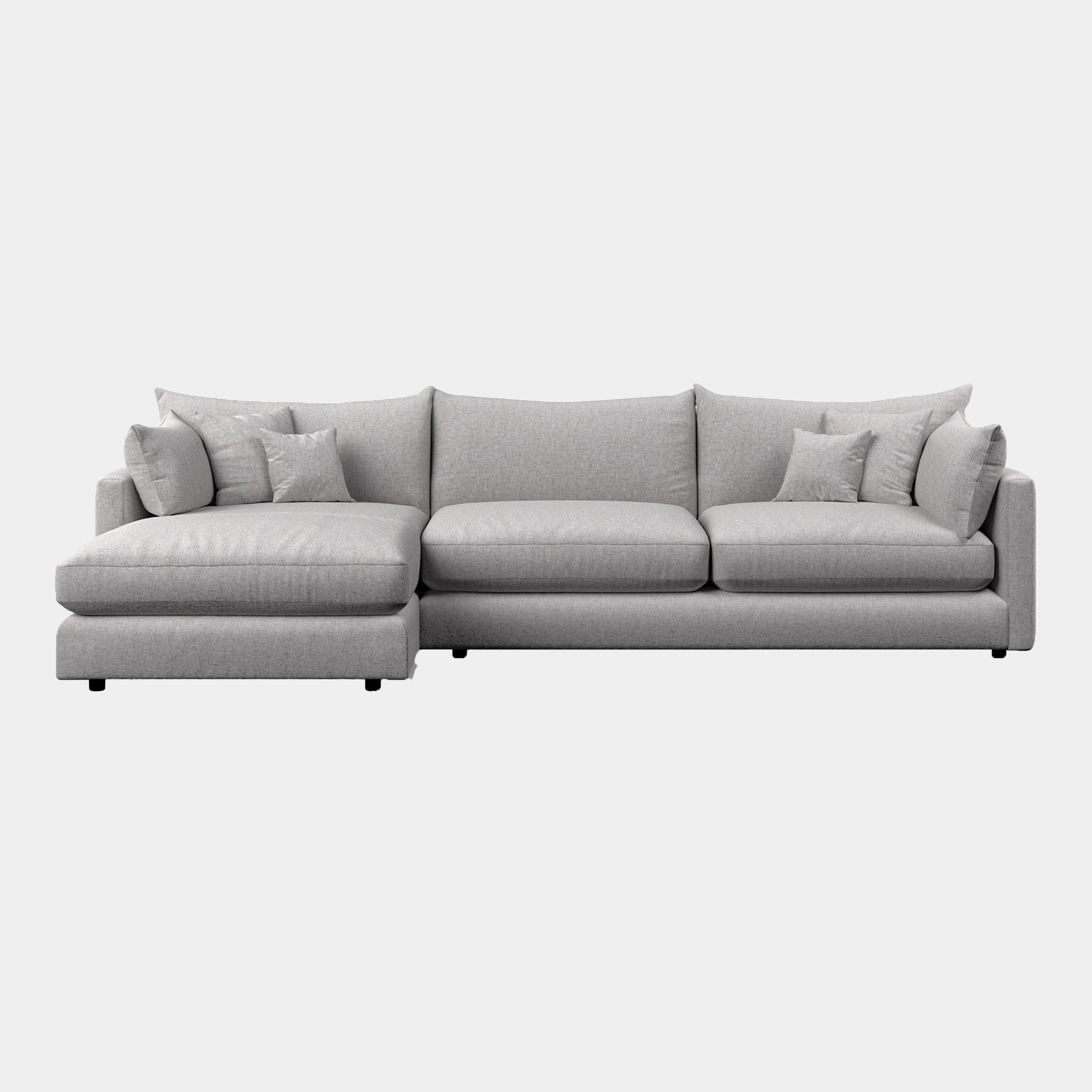 Santa Fe - LHF Large Chaise Sofa Grade C Fabric