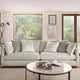 RHF Large Chaise Sofa (With Fibre Seat Interior) In Grade C Fabric