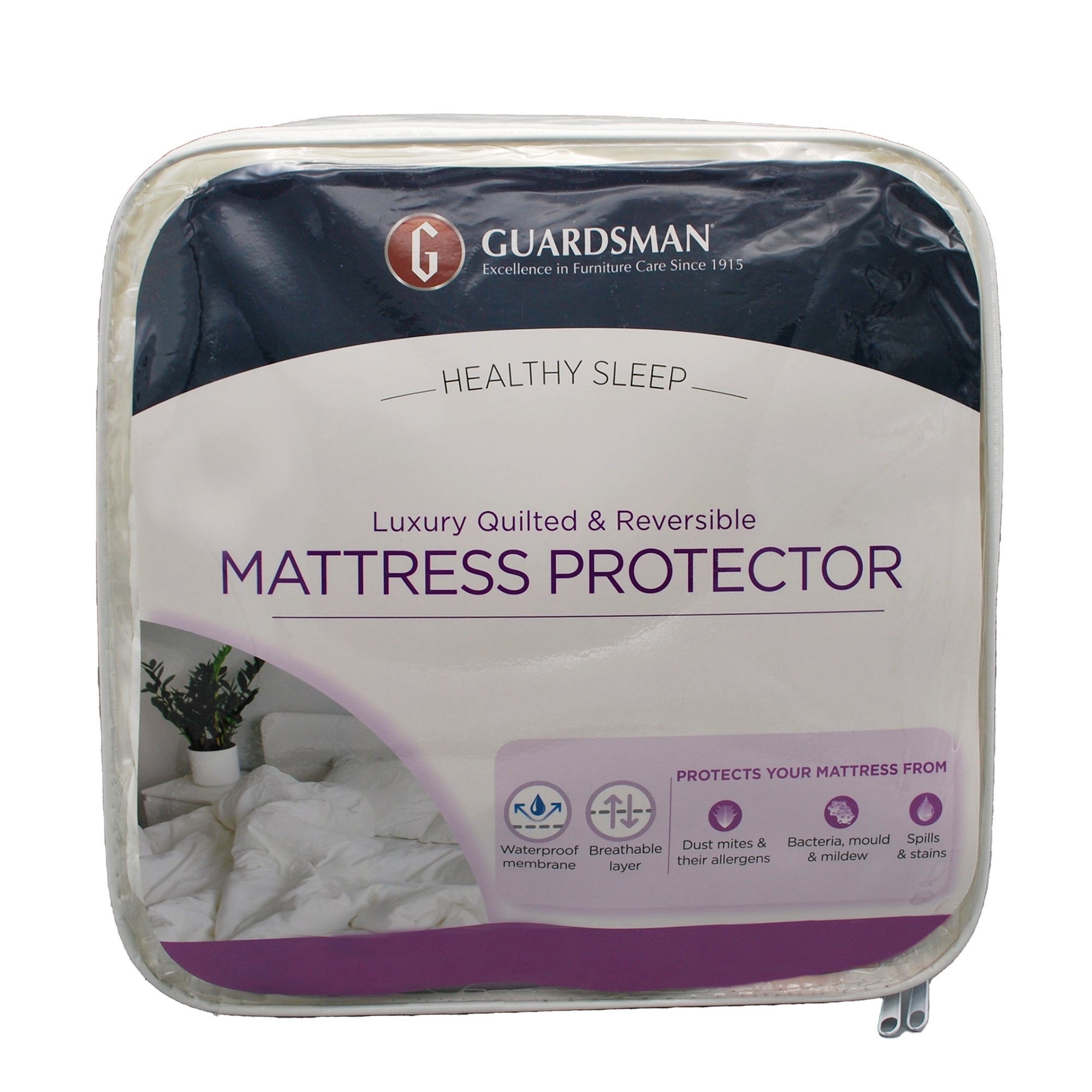 Guardsman - Luxury Mattress Protector 90cm Single