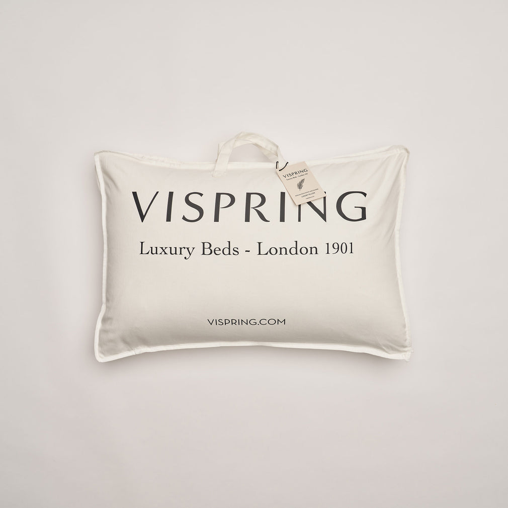 Vispring Pillows - English Duck Down & Feather Pillow 75 x 50cm