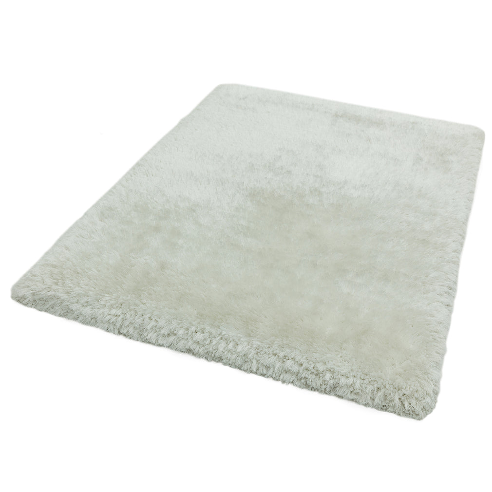 Plush Rug White 70 x 140cm