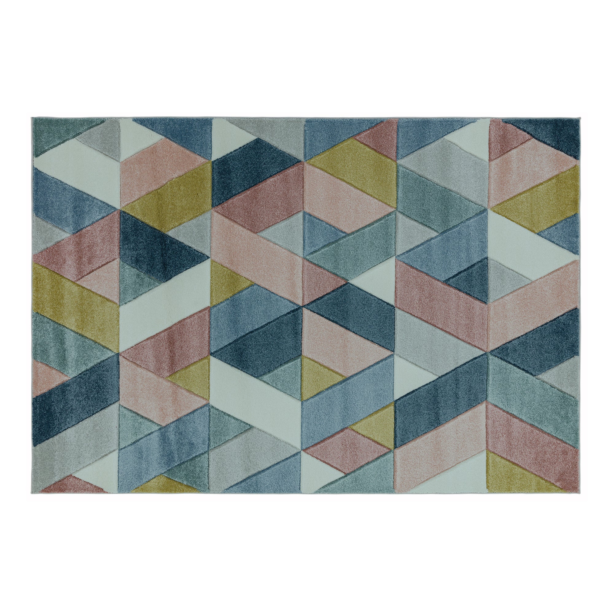 Sketch Rhombus Rug SK02 Multi 160cm x 230cm