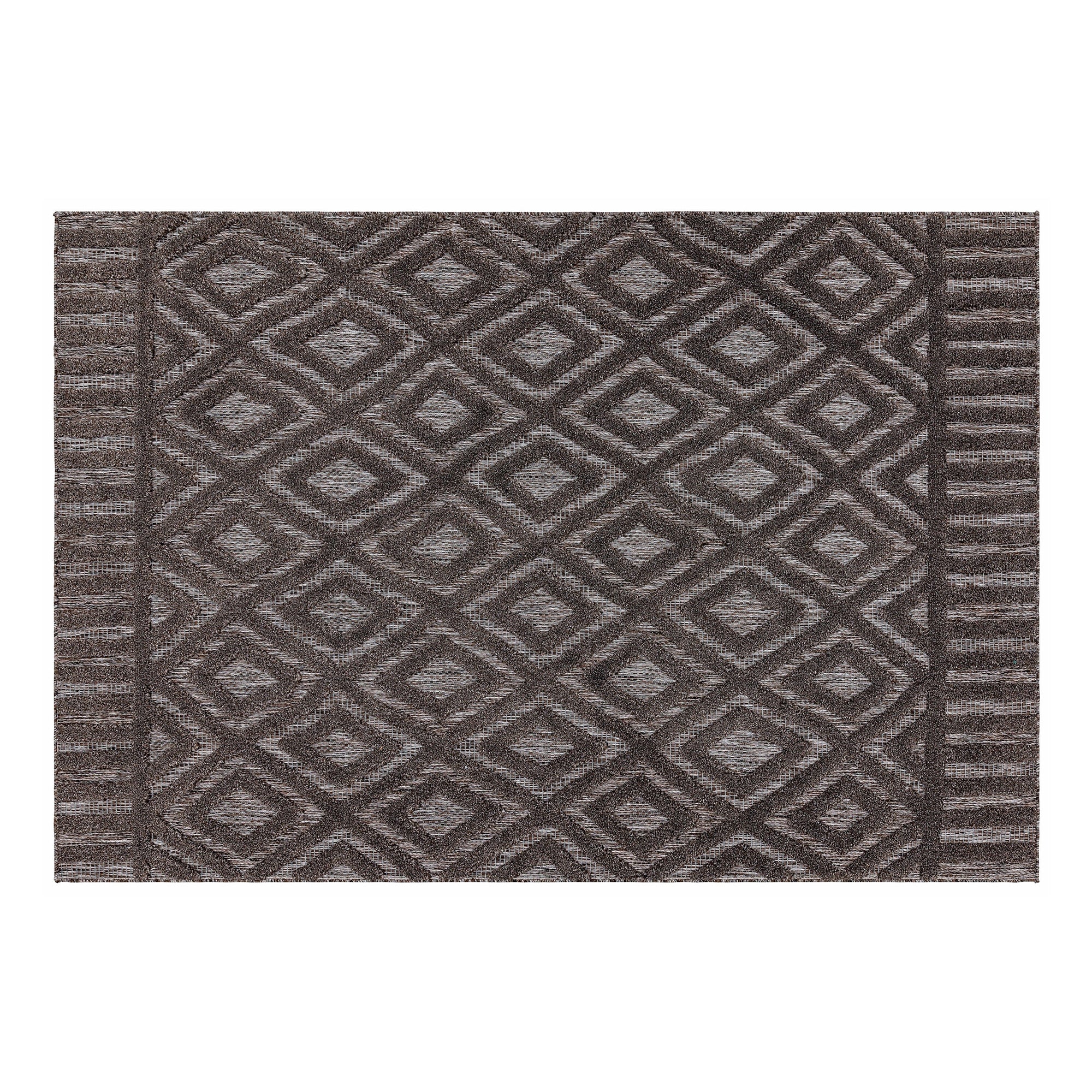 Salta Rug - Diamond Charcoal 120cm x 170cm