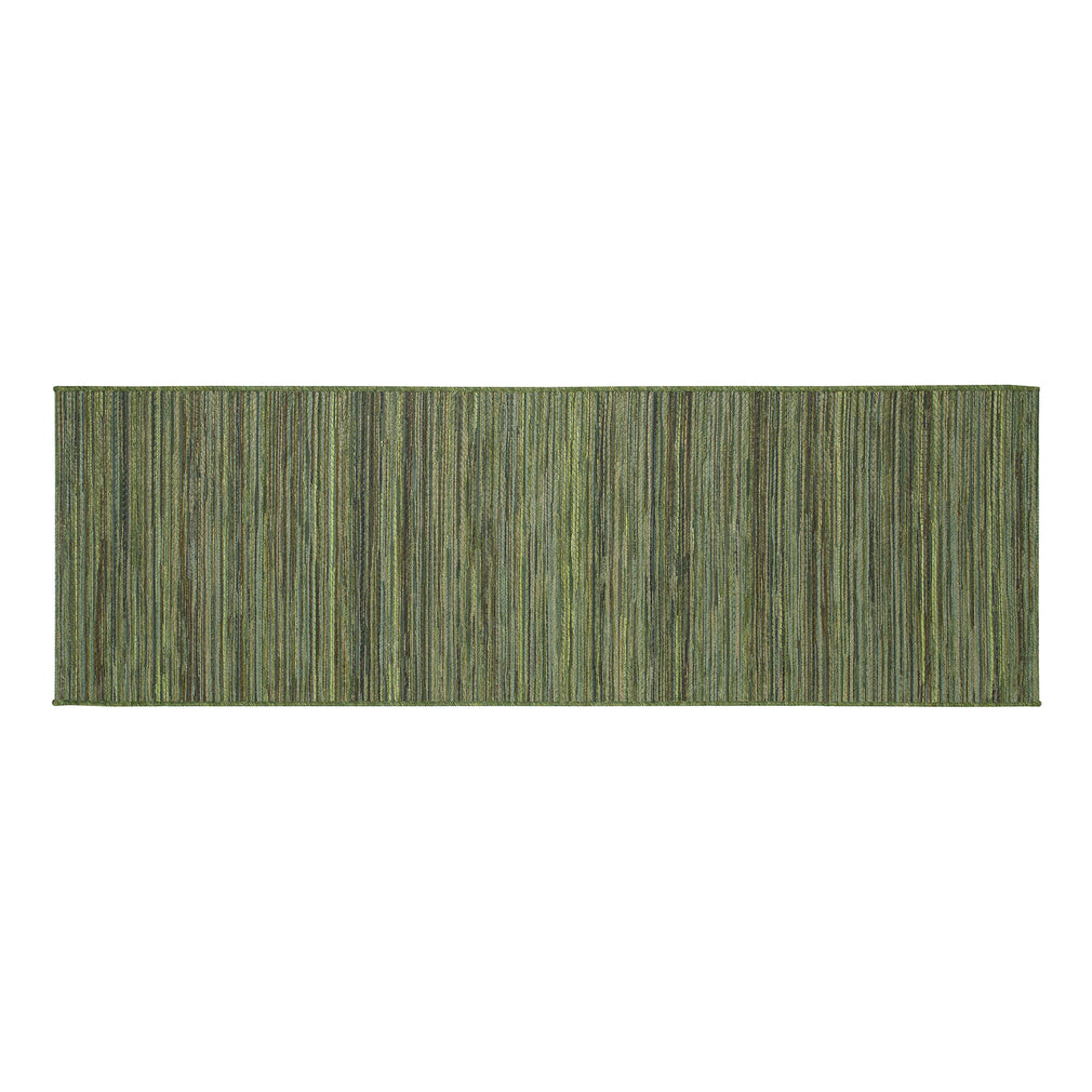 Brighton Runner Rug - 098-0122 4000-99 Green 60cm x 110cm