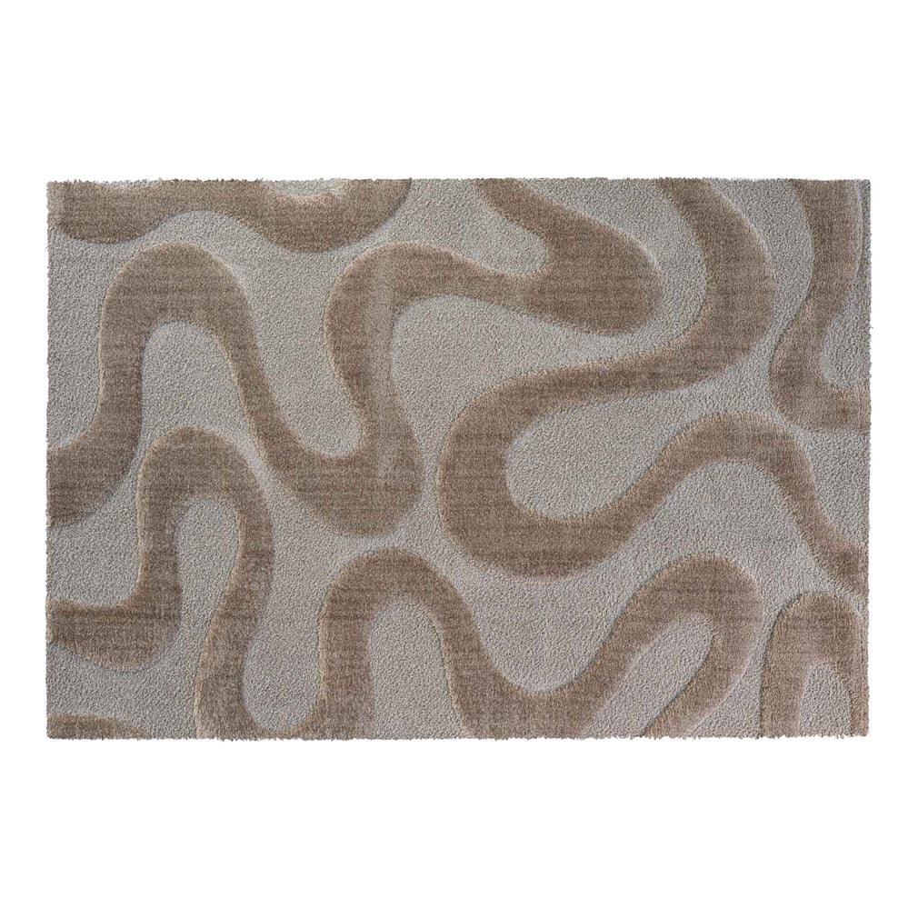 Cleo - Swirl Rug Bronze 133cm x 195cm