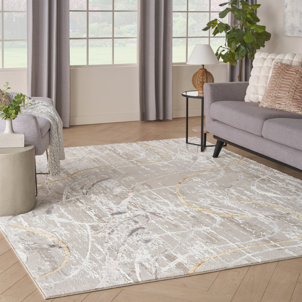 Glitz Rug - Ivory Multi 66cm x 229cm Runner Rug