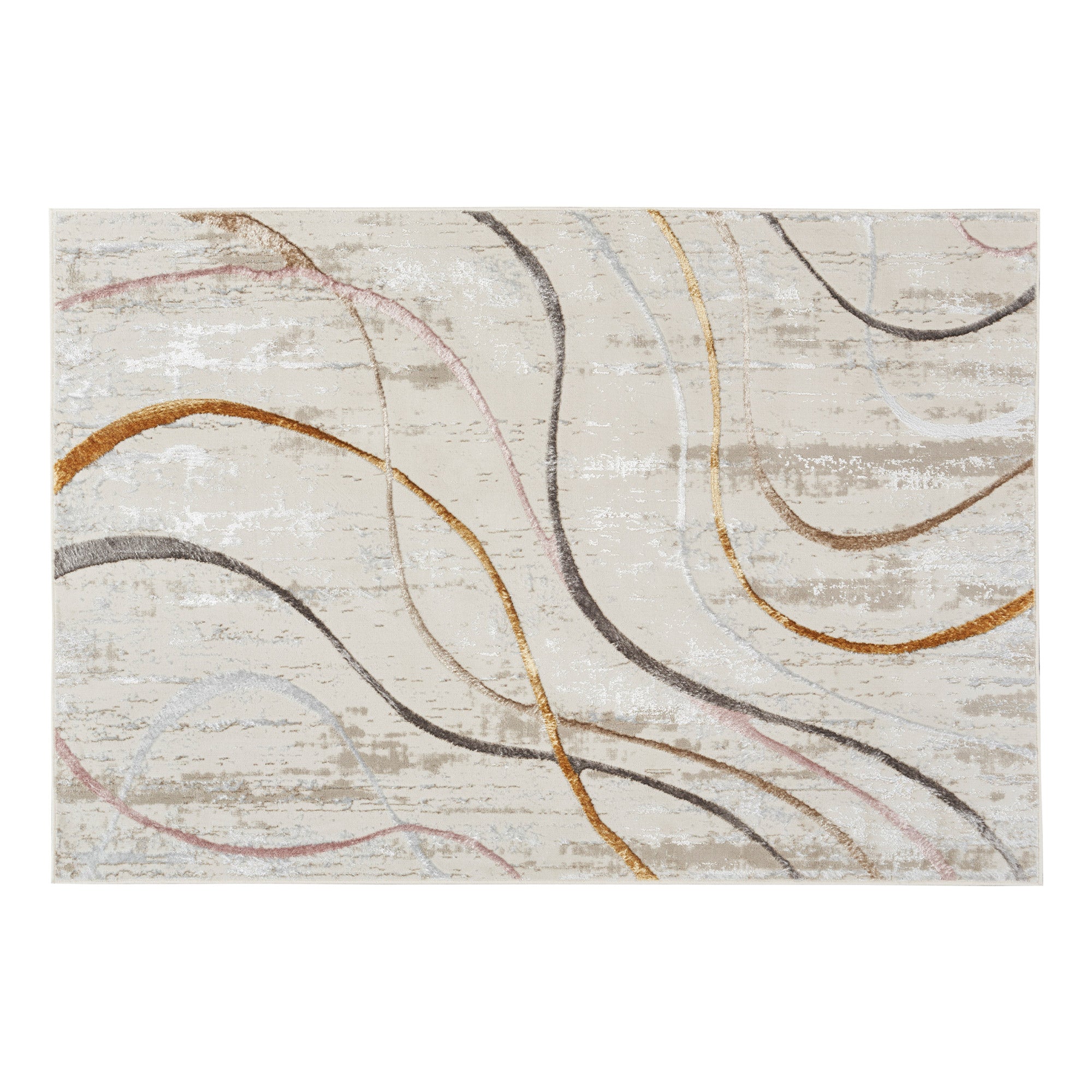 Glitz Rug GLZ01 Ivory Multi 160cm x 221cm