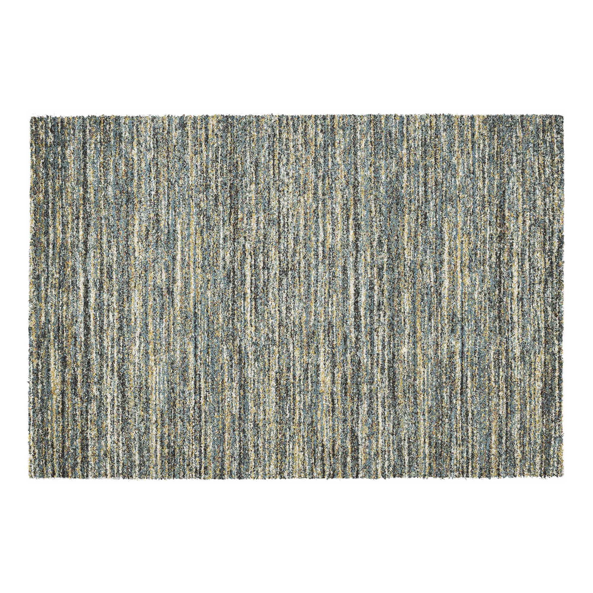 Mehari - Rug 023-0067-5949 Blue/Cream Stripe 120 x 170cm