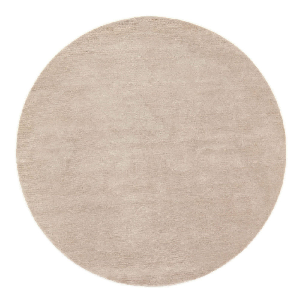 Northern Light - Wool Round Rug Oyster 150cm