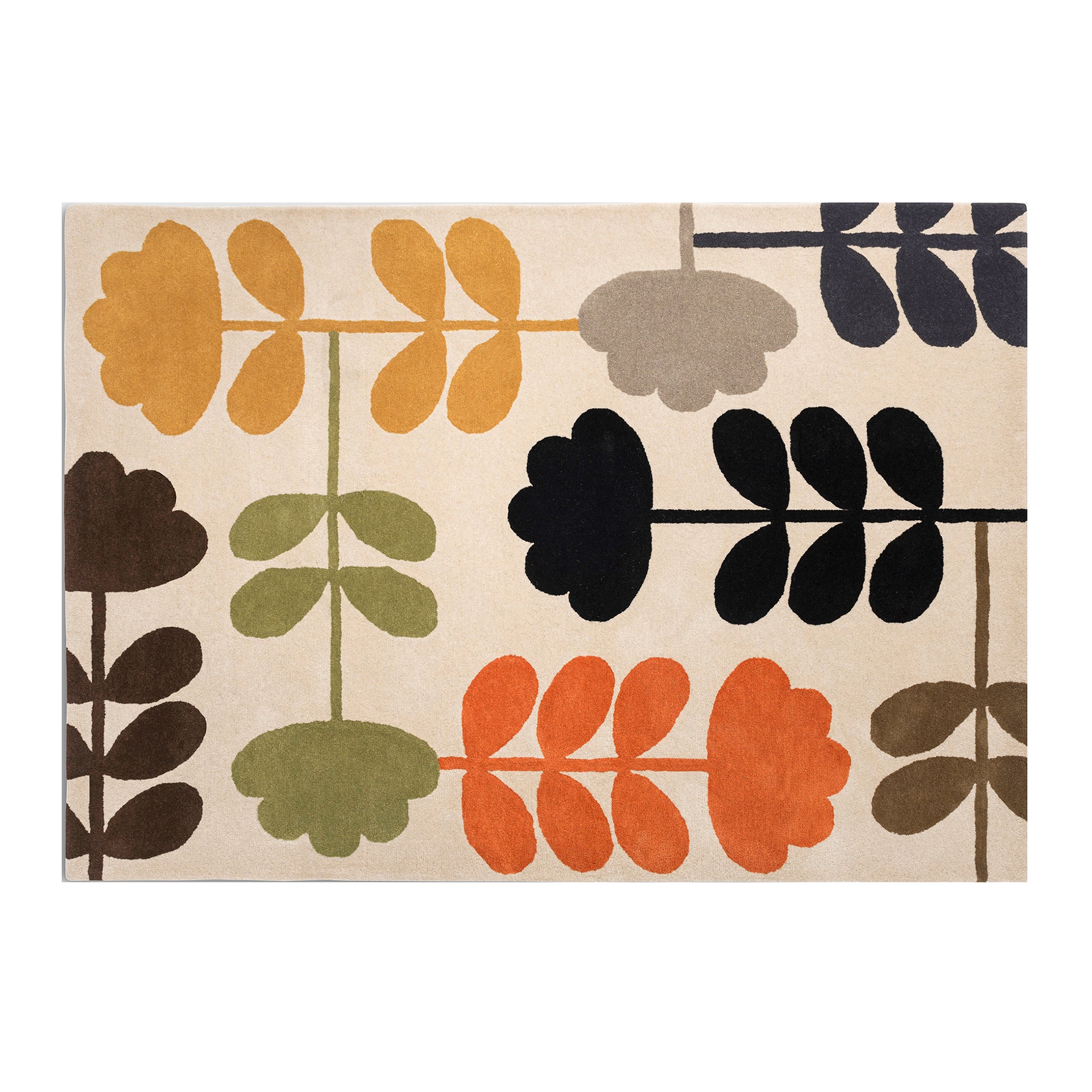 Orla Kiely - Cut Stem Rug multi 061405 160cm x 230cm