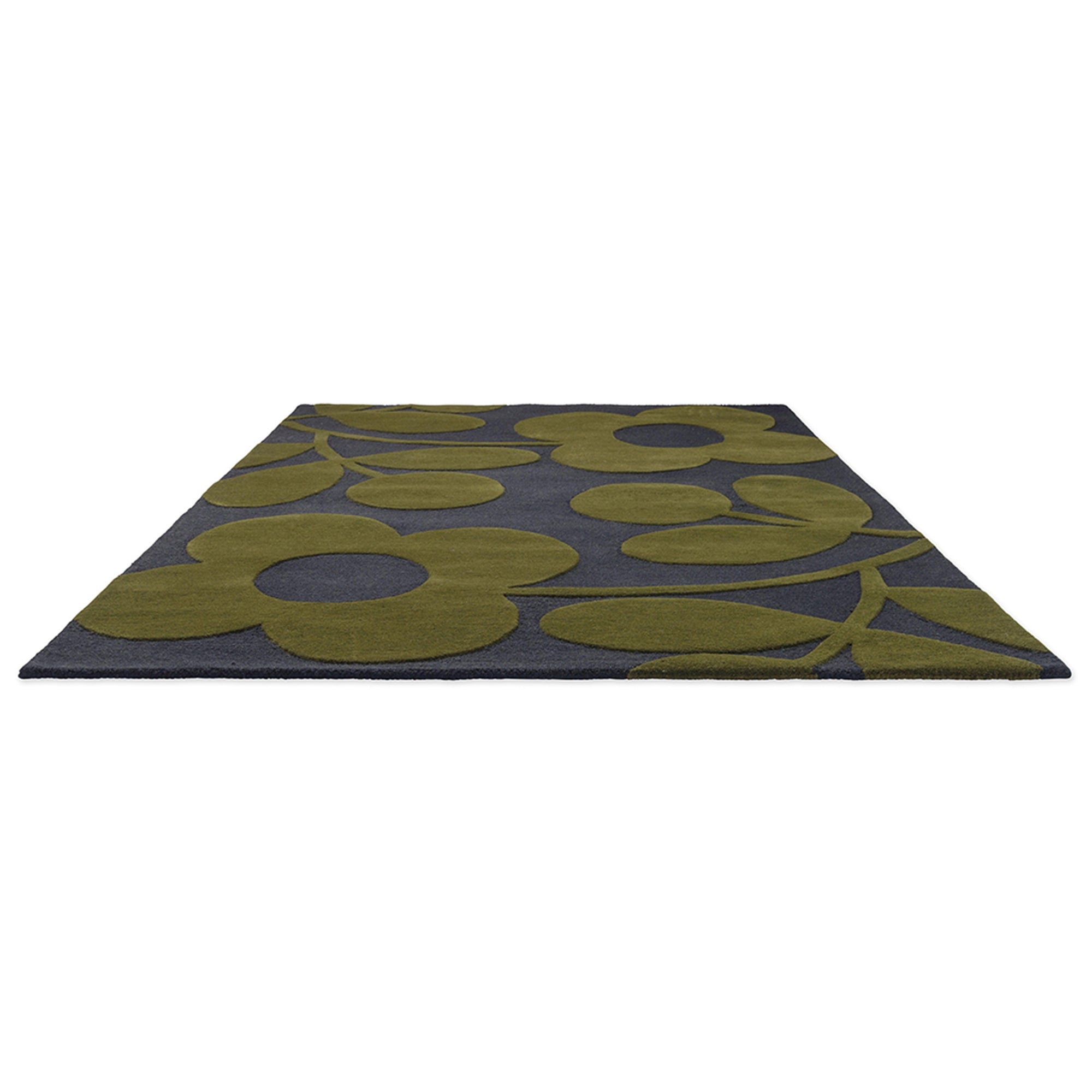 Orla Kiely Rug Sprig Stem Marine 063908 160cm x 230cm